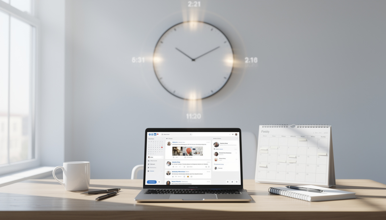 découvrez les meilleures heures pour poster sur linkedin afin d'augmenter votre visibilité, toucher un plus large public et optimiser l'engagement de vos publications professionnelles.