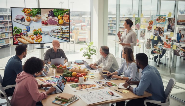 découvrez qui est responsable de la création et gestion des campagnes publicitaires d'intermarché, la célèbre chaîne de supermarchés française.