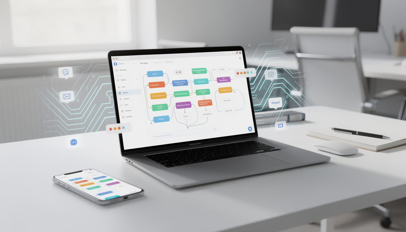 apprenez à créer des chatbots efficaces avec manychat pour augmenter l'engagement sur messenger et améliorer la communication avec vos clients.