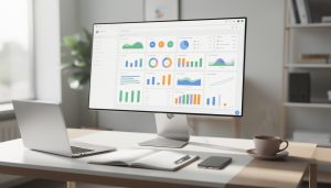 apprenez à créer des dashboards personnalisés avec google data studio pour des rapports clients professionnels clairs et efficaces.