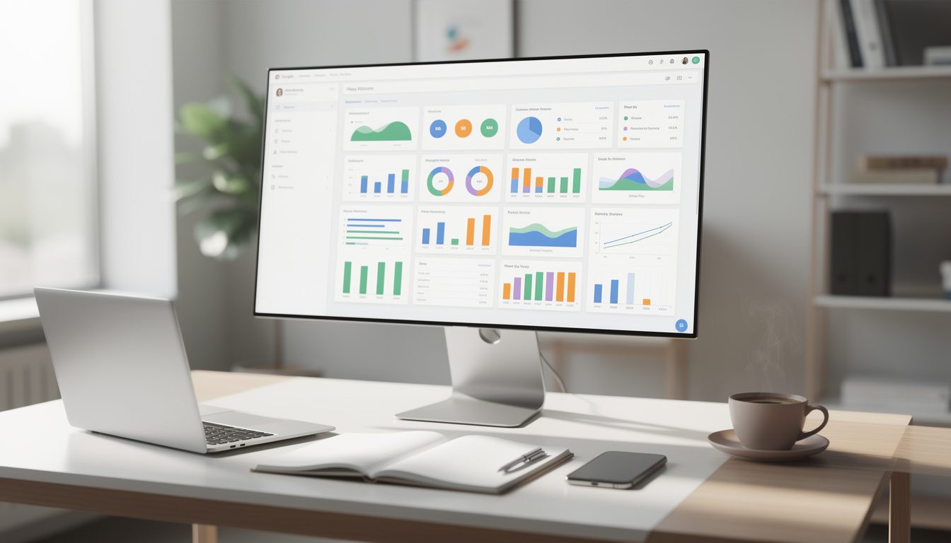 apprenez à créer des dashboards personnalisés avec google data studio pour des rapports clients professionnels clairs et efficaces.